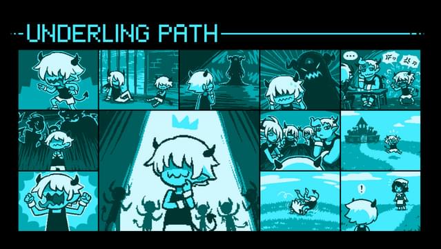 BAD END THEATER art collection screenshot 2