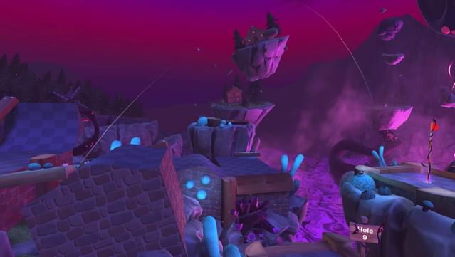 Golf With Your Friends - Corrupted Forest Course screenshot 4