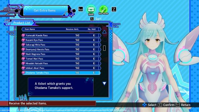 Neptunia Virtual Stars - Deluxe Item Pack screenshot 2