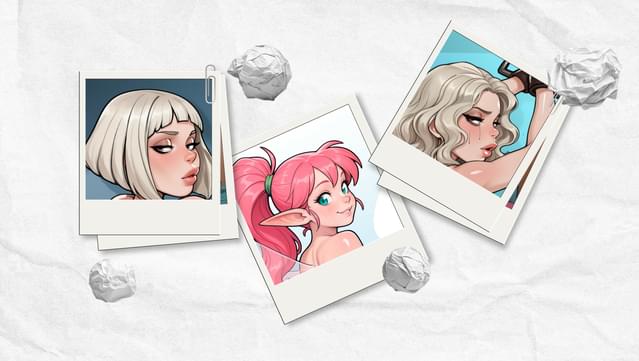 My Bimbo Dream - Art Hunt Minigame screenshot 1