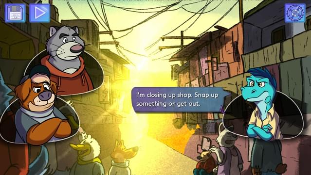 BROK the InvestiGator - Natal Tail, A New Christmas screenshot 2