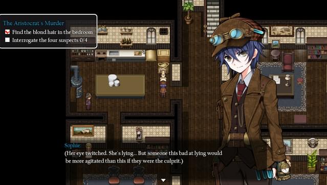 Detective Girl of the Steam City screenshot 0