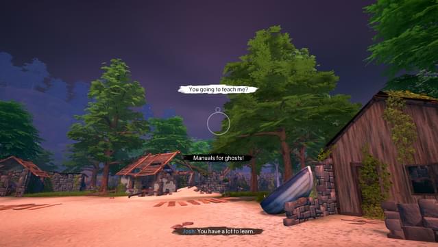 Ghost on the Shore Demo screenshot 1