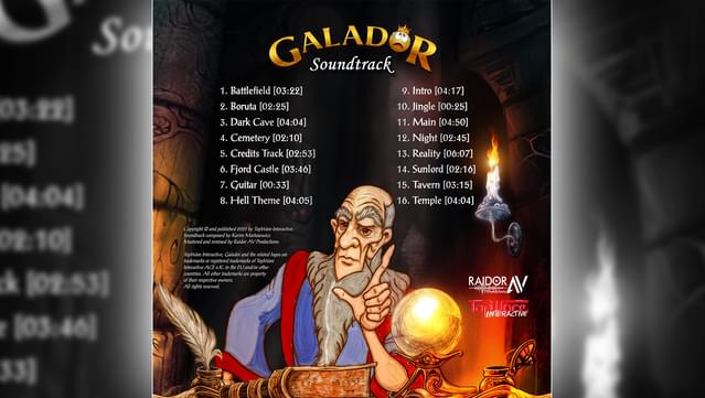 Galador - The Prince and the Coward - Soundtrack screenshot 1