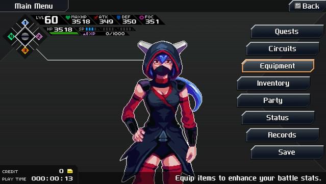 CrossCode - Ninja Skin screenshot 0