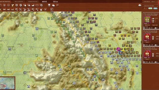 Gary Grigsby's War in the East: Don to the Danube screenshot 1
