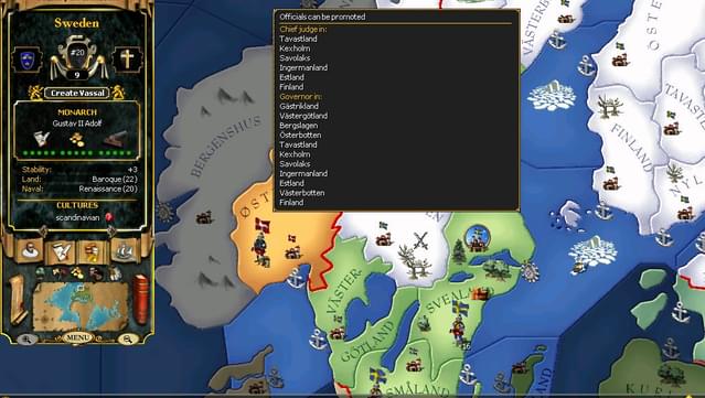 For The Glory: A Europa Universalis Game screenshot 1
