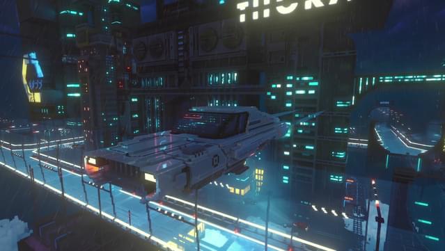 Cloudpunk - City of Ghosts screenshot 1