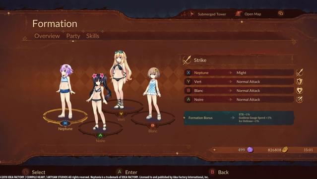 Super Neptunia RPG - Swimsuit Set screenshot 0