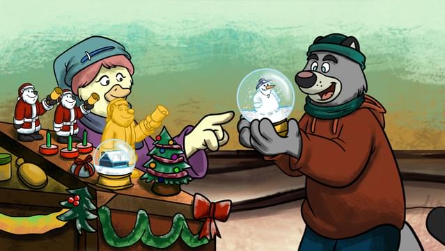 BROK the InvestiGator - Natal Tail, A New Christmas screenshot 3