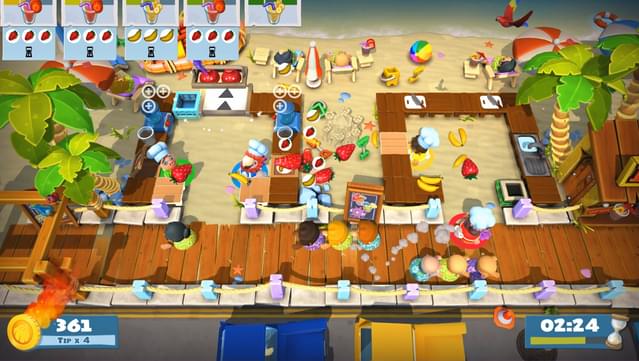 Overcooked! 2 - Surf 'n' Turf screenshot 4