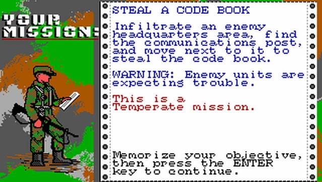 Airborne Ranger screenshot 1