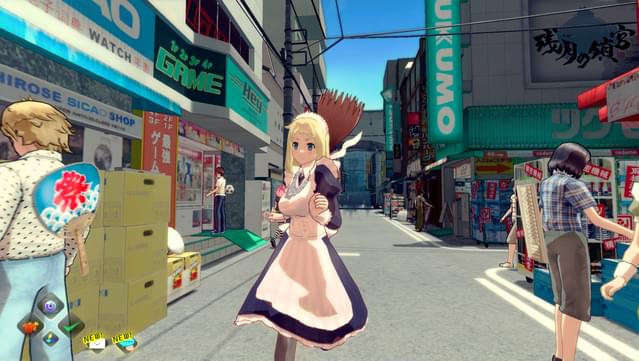 AKIBA'S TRIP: Undead & Undressed - Sara's Outfit screenshot 1
