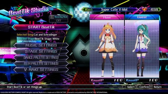 Neptunia Virtual Stars screenshot 1