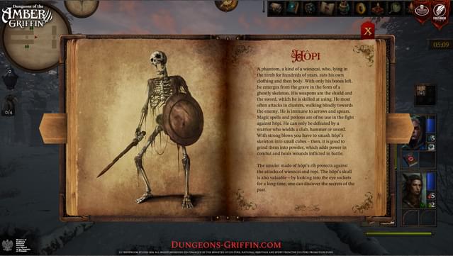Dungeons of the Amber Griffin Demo screenshot 6