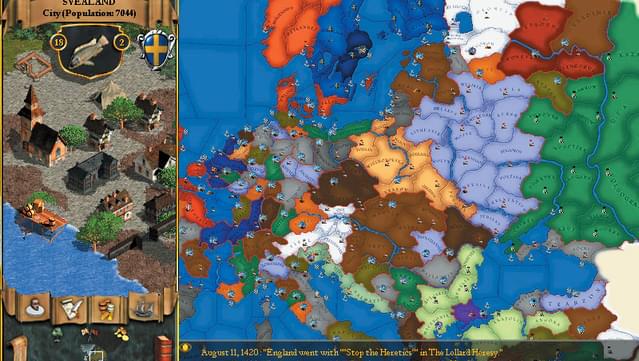 Europa Universalis II screenshot 2