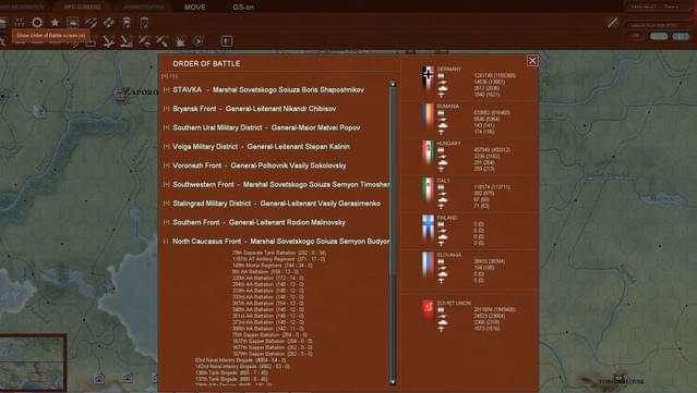 Gary Grigsby's War in the East screenshot 1
