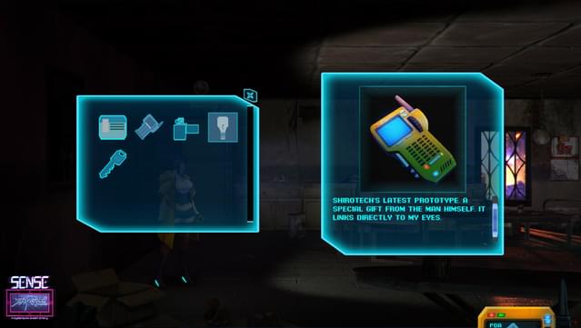 Sense - 不祥的预感: A Cyberpunk Ghost Story screenshot 5