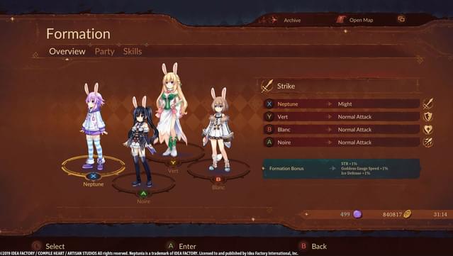 Super Neptunia RPG - Animal Ears and Tails Set screenshot 1