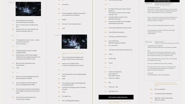 OPUS: Echo of Starsong - Official Game Script Vol.1 screenshot 2
