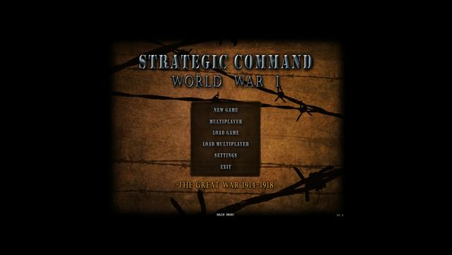 Strategic Command Classic: WWI screenshot 0