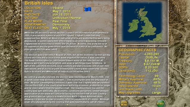 Supreme Ruler 2010 screenshot 5
