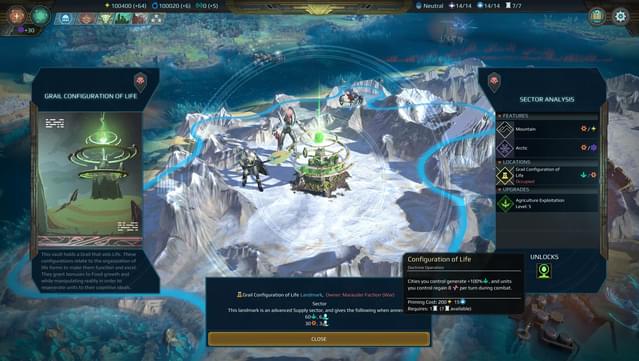 Age of Wonders: Planetfall - Star Kings screenshot 1