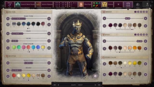 Pathfinder: Wrath of the Righteous - Paint of War screenshot 2
