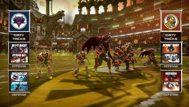 Mutant Football League - Brainwashington Cadavers screenshot 1