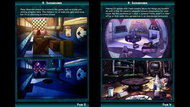 BROK The InvestiGator - Artbook screenshot 1