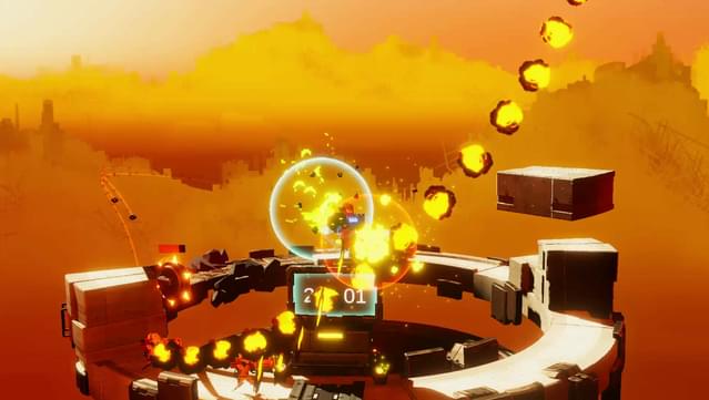 Orbital Bullet – The 360° Rogue-lite screenshot 6