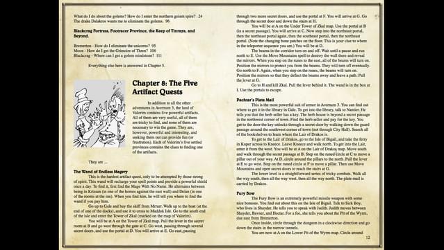 Avernum 3: Hint Book & Extras screenshot 3
