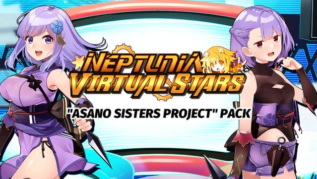 Neptunia Virtual Stars - Asano Sisters Project Pack