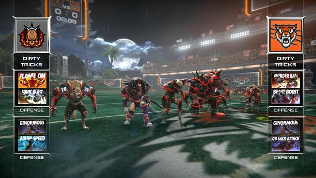 Mutant Football League - Sinsonasty Mangles screenshot 1