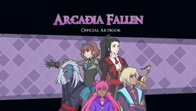 Arcadia Fallen - Art Book