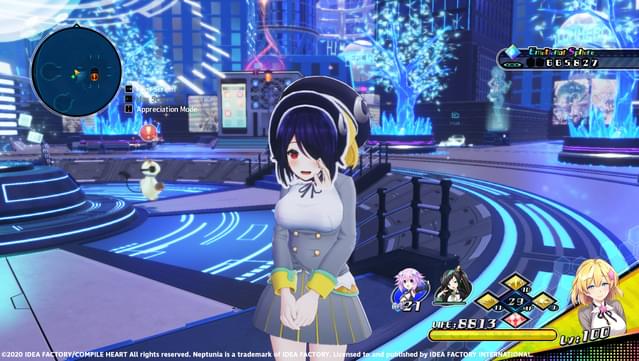 Neptunia Virtual Stars - Aogiri High School Pack screenshot 4
