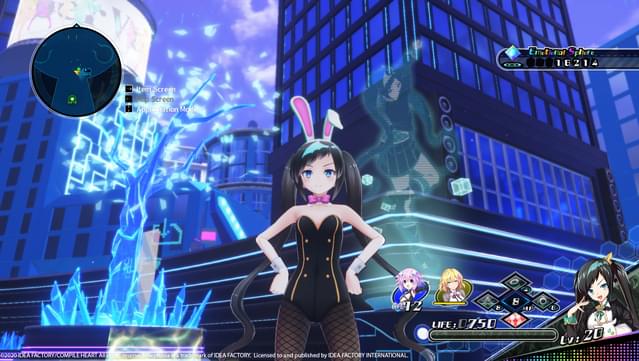 Neptunia Virtual Stars - Bunny Outfit: V-Idol Set screenshot 2