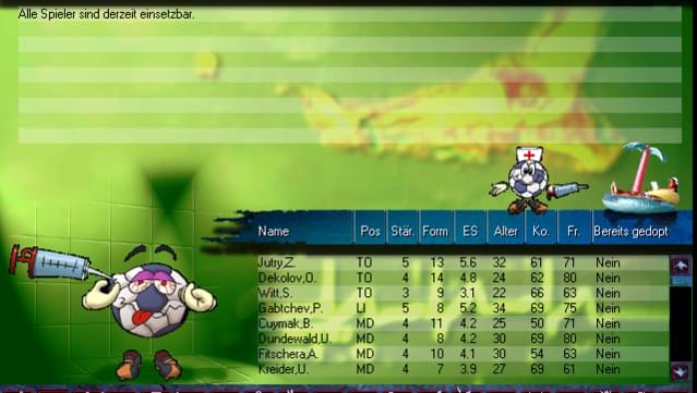 Anstoss 2 Gold Edition screenshot 2
