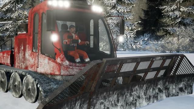 Snow Plowing Simulator: Ski Resort DLC screenshot 3