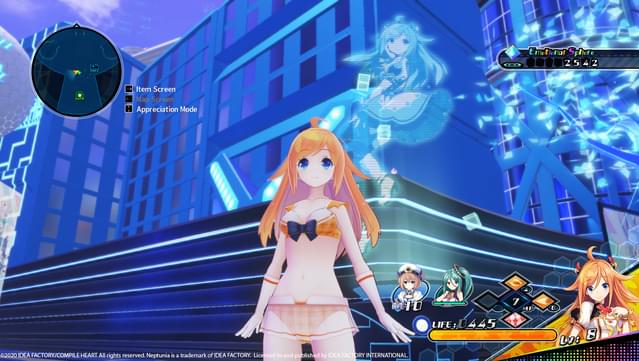 Neptunia Virtual Stars - Bikini Outfit: V-Idol Set screenshot 3