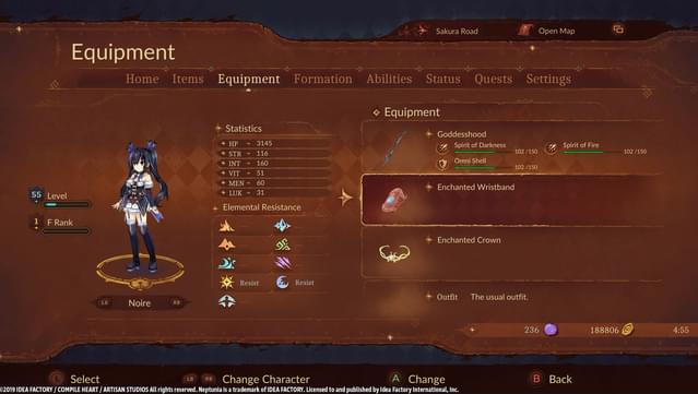 Super Neptunia RPG - [Enchanted Series] Equipment Set screenshot 7