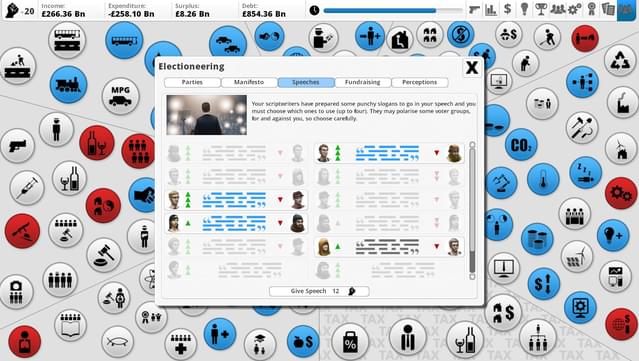 Democracy 3: Electioneering screenshot 1