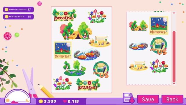 Sticky Business: Camp Zinnias screenshot 5