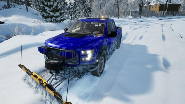 Snow Plowing Simulator: Ski Resort Edition screenshot 0