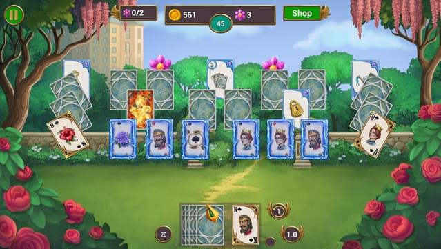 Solitaire Quest: Garden Story screenshot 2