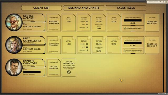 Coffee Noir - Business Detective Game screenshot 7