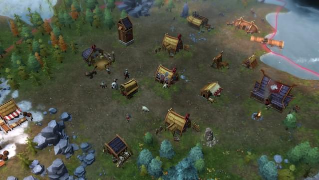 Northgard - Brundr & Kaelinn, Clan of the Lynx screenshot 4