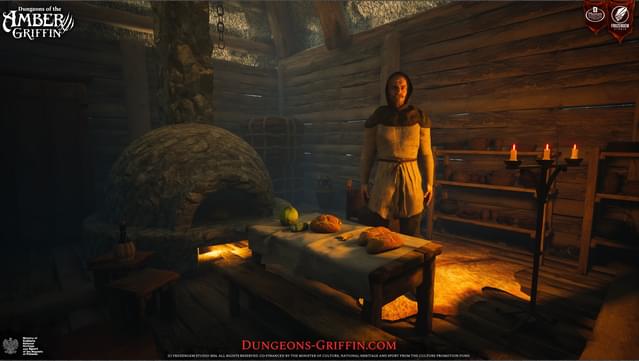 Dungeons of the Amber Griffin Demo screenshot 1