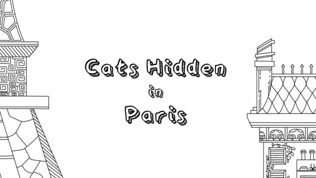 Cats Hidden in Paris