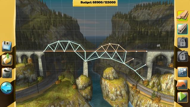Bridge Constructor Trains screenshot 1